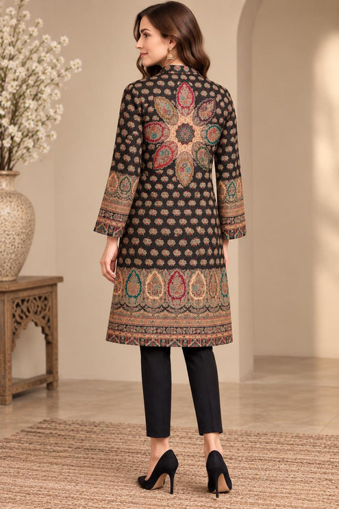 Kani wooven Wool Jacket | Kashmir Artwear, Size 45