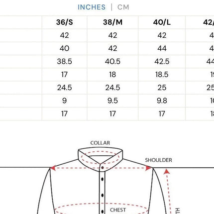 Mens Tussar Silk, Indo-Western Kurta Set | Mandarin Collar, Hand-Finished Seams, Matching Pants | Size 40