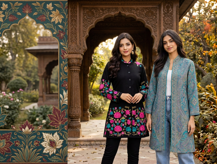 <h2>Kashmiri & Pashmina Jackets</h2>