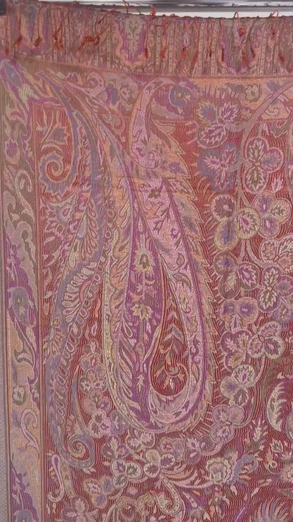 Pure Silk Stole/scarf, Long All Season Scarf in Luxurious Fabric , Fine Art Shawl and Wrap green color